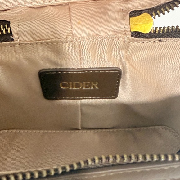 Cider Brown and Cream Crossbody Bag - Picture 4 of 5